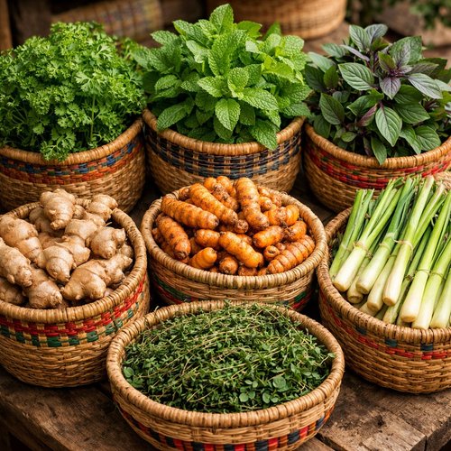 Épices Fraîches / Fresh Herbs & Spices